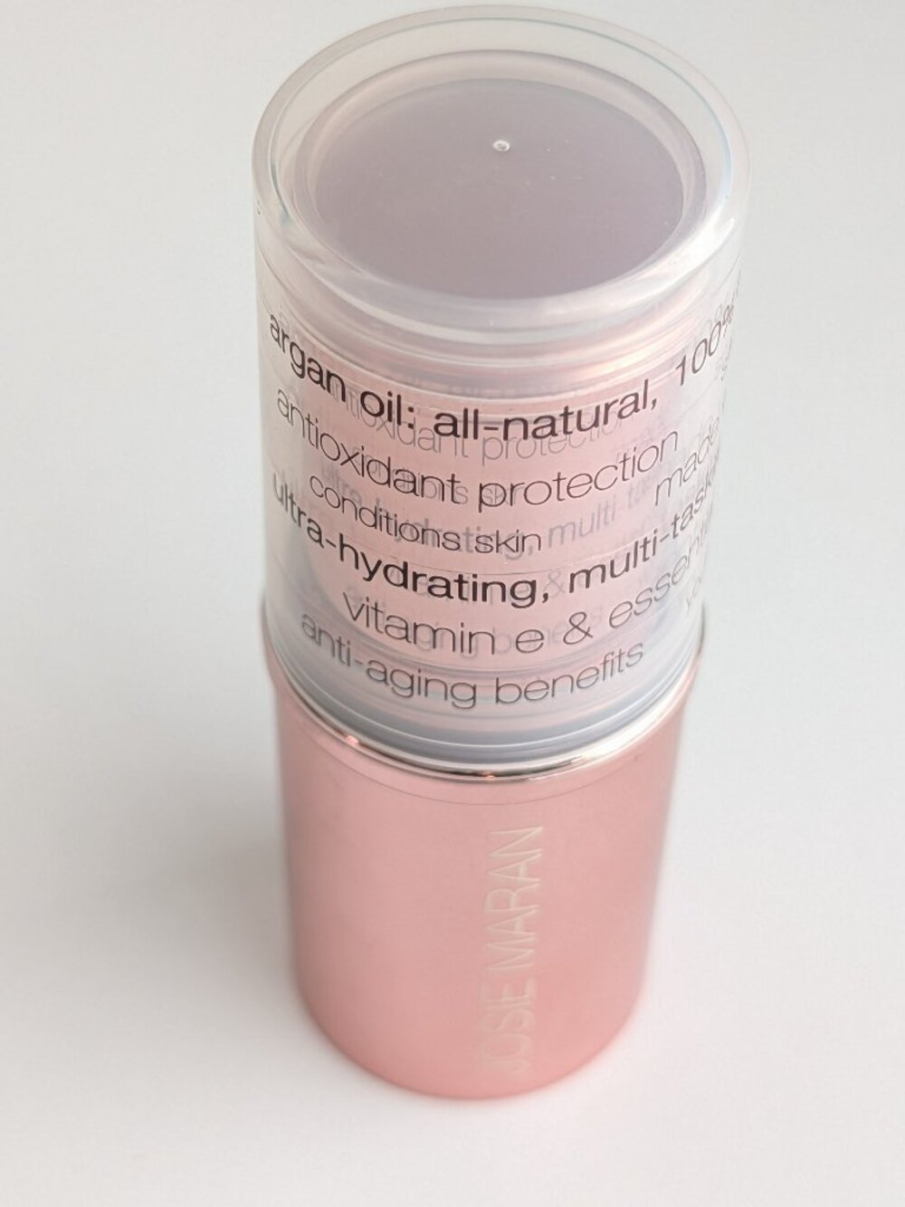 Josie Maran Argan Color Stick STRAWBERRY CRUSH 0.55Oz Full Size New Discontinued